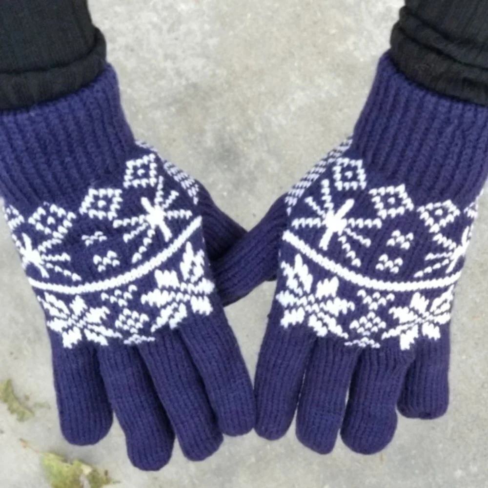 Winter Knit Mittens / Gloves